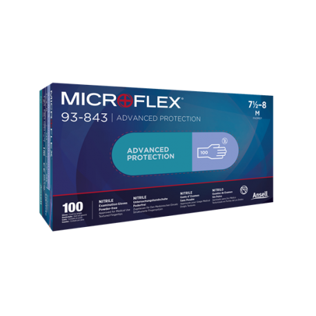 Gants nitrile haute durabilité Microflex® 93-843 M