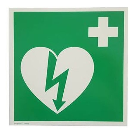 Signalisation AED, Autocollant Réfléchissant