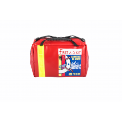 First Aid Kit mini PVC rouge avec beaucoup de rangement