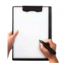 Porte-bloc magnétique noir