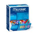 MICROLET® Lancettes colorées - 200 pièces