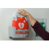 Unterstützung Wandbild AED Schiller Fred PA-1