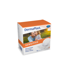 DermaPlast® Sensitive weiss Wundschnellverband, zuschneidbar 5 m x 6 cm, weiss