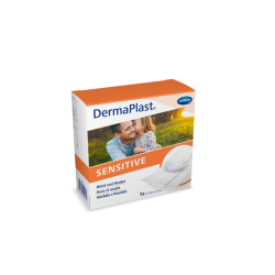 DermaPlast® Sensitive blanc pansement rapide, découpable 5 m x 4 cm, blanc