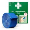 Pansement exempt de colle Cederroth, 2 m x 6 cm - bleu
