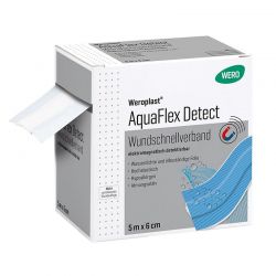 Pansement rapide Weroplast® AquaFlex Detect, 5 m x 6 cm