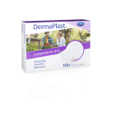 Compresses gel DermaPlast® 7.5 x 10 cm, 10 pièces