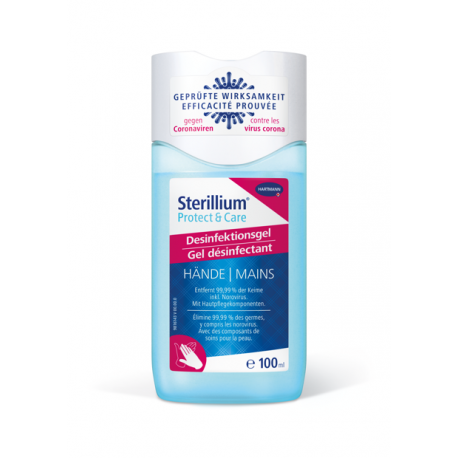 Sterillium® Protect & Care Gel désinfectant pour les mains 475 ml avec pompe