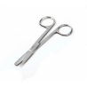 Ciseaux à chirurgie droits, 14 cm, arrondi