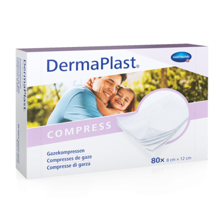 COMPRESSES DE GAZE DERMAPLAST® 6 X 8 CM