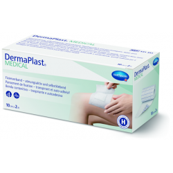 DermaPlast® Medical Bande adhésive en non-tissé 10cm x 2m