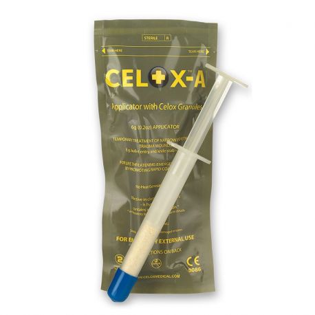 Applicateur pour blessure hémostatique Celox®
