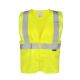 Gilet de sécurité Korntex avec 3 bandes réfléchissantes jaune