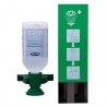 Bouteille de rinçage oculaire NaCl 500ml + support
