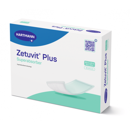 Compresses stériles Zetuvit® Plus 20 x 25 cm, 10 pièces