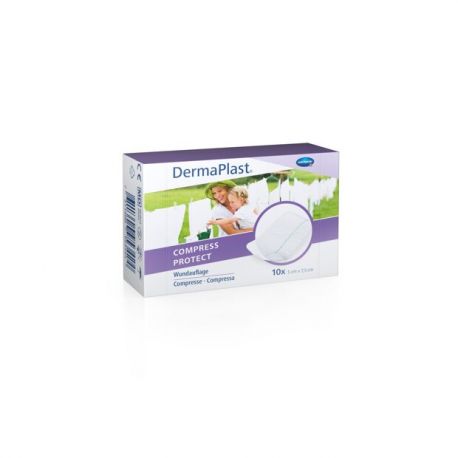 Compresses Protect multicouches DermaPlast® 5 x 7.5cm, 10 pièces