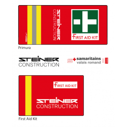 Lot de trousses Steiner Construction SA (First Aid kit et Primura)