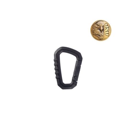 Mousqueton polymère noir