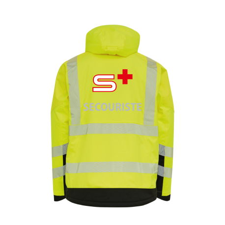 Veste Elka Visible Xtreme Recycled Jacket jaune - Version Samaritains