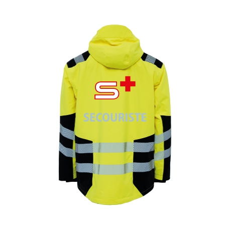 Veste Elka Visible Xtreme Recycled Jacket jaune - Version Samaritains