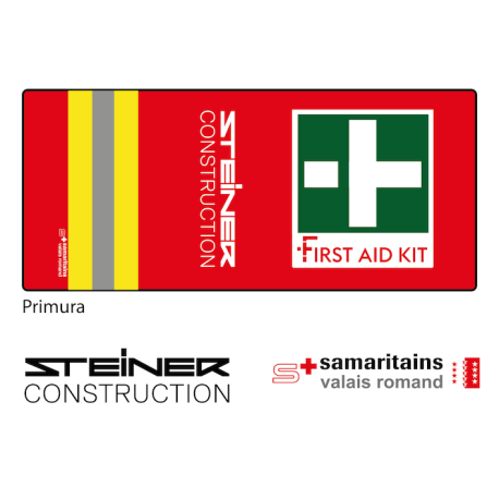 Lot de trousses Steiner Construction SA (First Aid kit et Primura)