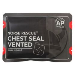 Pansement occlusif Norse Rescue Chest Seal mit Ventil