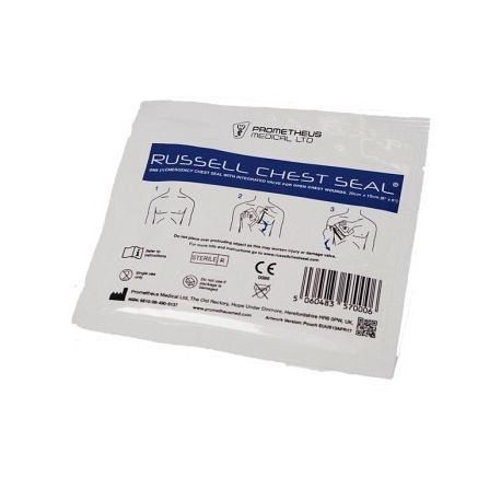 Pansement occlusif Prometheus Russell Chest Seal, 20 x 15 cm, vented