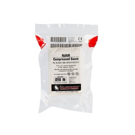 Gauze stérile compressée Z-Fold Lifeguard