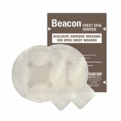 Pansement occlusif pour plaie pénétrante Beacon, diamètre de 15,20cm