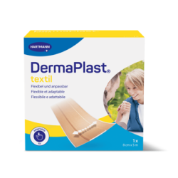 DermaPlast® Textil Pflaster Wundschnellverband, zuschneidbar 5 m x 8 cm