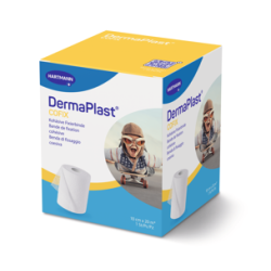 DermaPlast® CoFix Selbsthaftende Binde Sparrollen, Faltschachtel, weiss 20 m x 10 cm