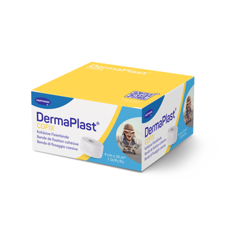 COFIX 4 CM X 20 M DERMAPLAST® ,ROULEAU