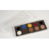 Fard crème palette de 10 godets rechargeable 50 ml