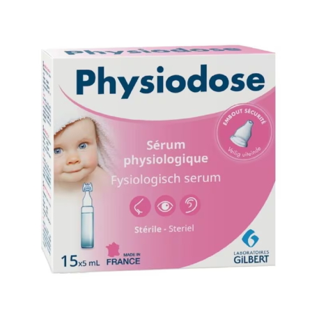 Physiodose Solution saline stérile 30 x 5 ml