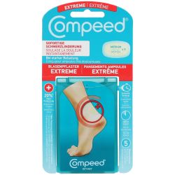 COMPEED pansement ampoules extrême talon 5 pce