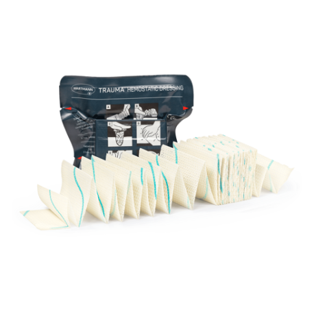 Gauze HEMOSTATIC, Z-Fold, HNT - IVF Hartmann