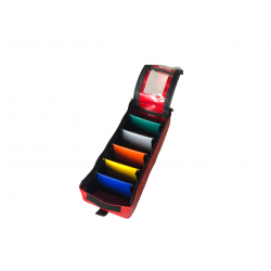 Trousse Rapido Vertik M Rouge 5 séparations