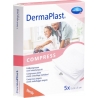 Compresses de gaze pliées stériles DermaPlast® 5 x 5 cm, 10 pièces