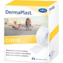 DermaPlast® CoFix Selbsthaftende Binde Faltschachtel, weiss 4 m x 2.5 cm P2