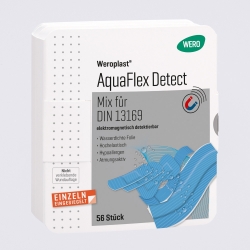 Pansements rapides Weroplast® AquaFlex Detect Mix pour DIN13169 56 pièces