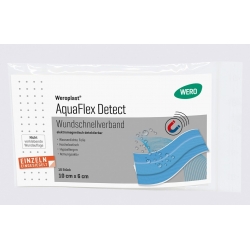Pansement rapide Weroplast® AquaFlex Detect 10 x 6 cm 10 pièces
